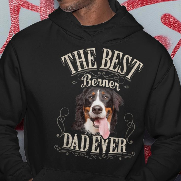 Mens Best Berner Dad Ever Funny Bernese Mountain Dog Gift Vintage Hoodie Funny Gifts