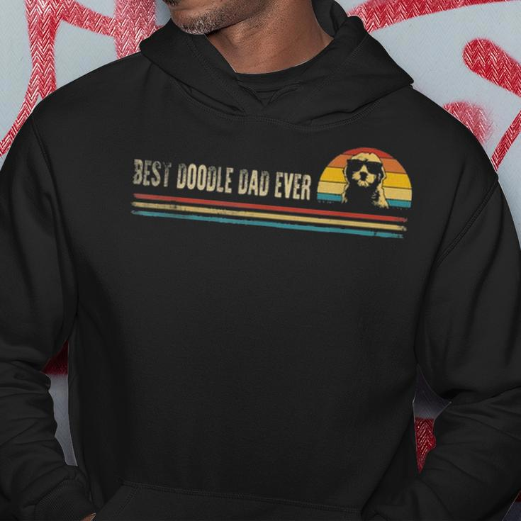 Mens Best Doodle Dad Ever Goldendoodle Fathers Day Funny Hoodie Funny Gifts
