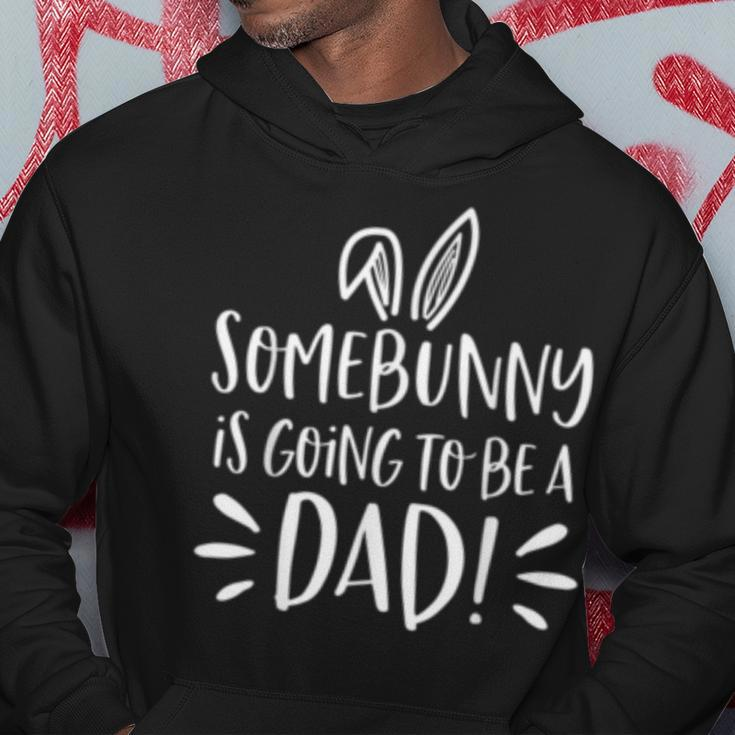 Mens Easter Pregnancy Announcement Somebunny Dad To Be  Hoodie Personalized Gifts