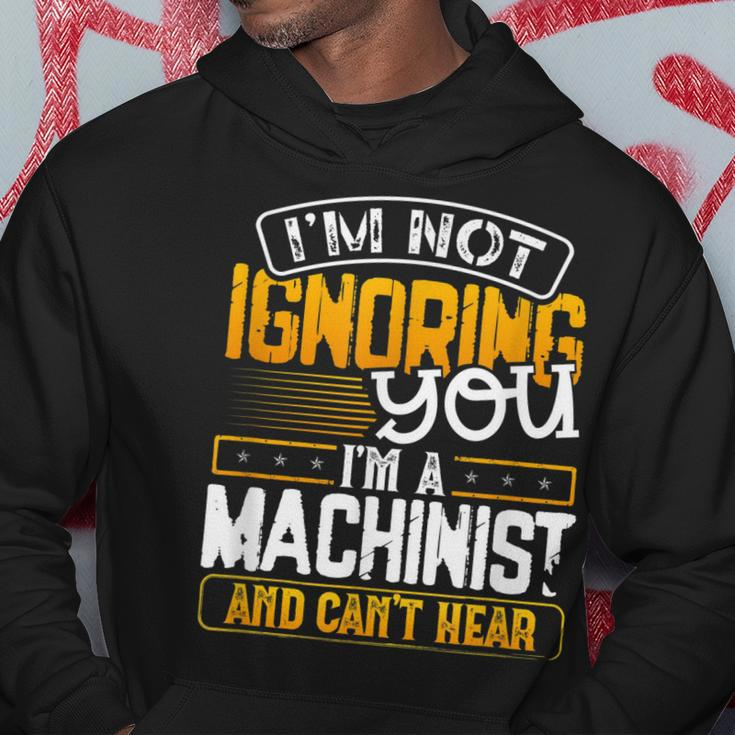 Mens Funny Machinist Operator Vintage Fathers Day Gift For Dad Hoodie Funny Gifts