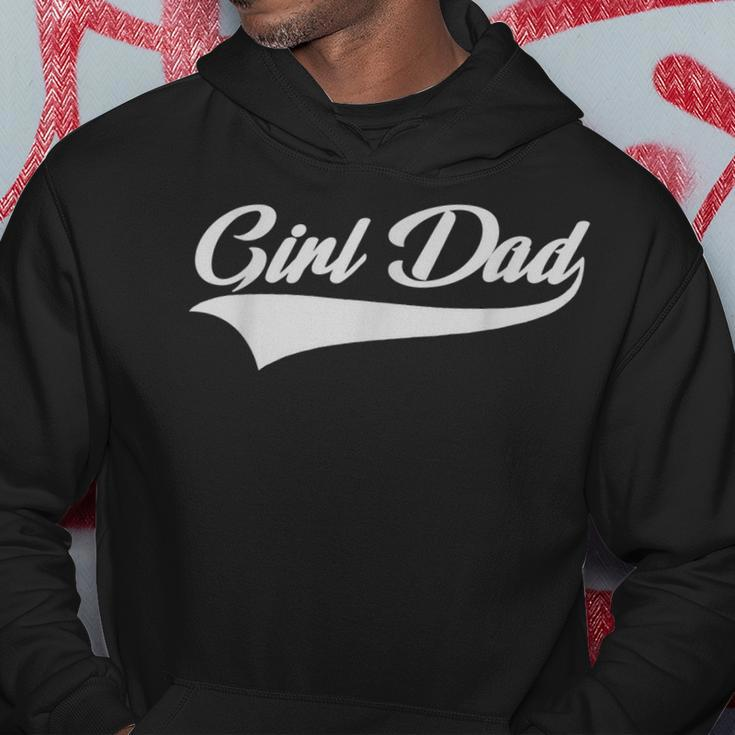 Mens Girl Dad - Father Of Girls - Proud New Girl Dad - Classic Hoodie Unique Gifts