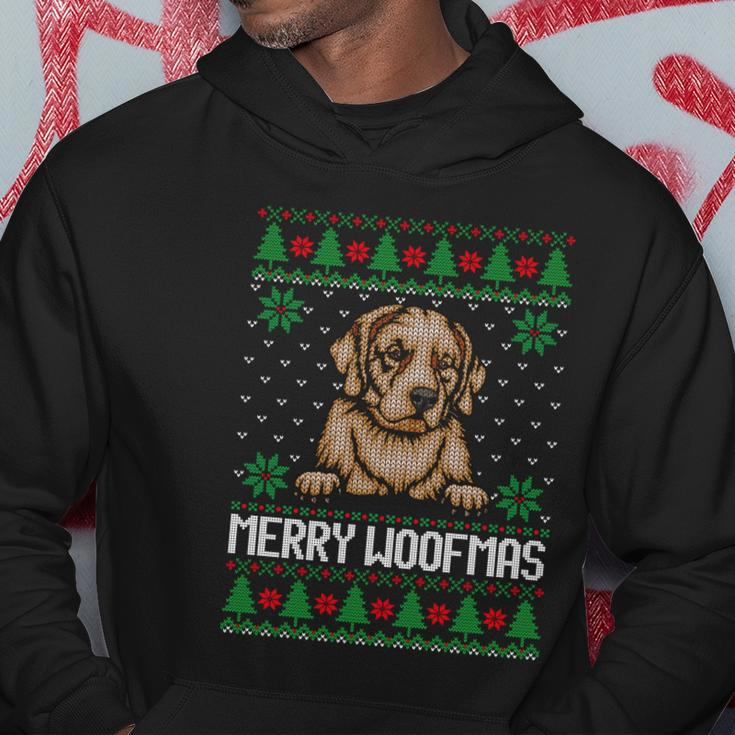 Merry Woofmas Ugly Christmas Sweater Funny Gift Hoodie Unique Gifts