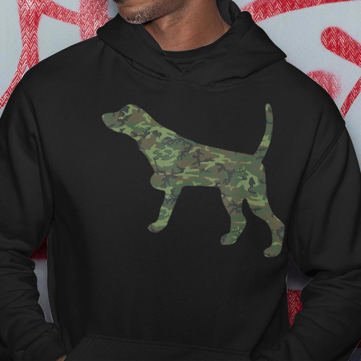 Military Pointer Camo Print Us Dog Pet Veteran Men Gift Men Hoodie Graphic Print Hooded Sweatshirt Funny Gifts