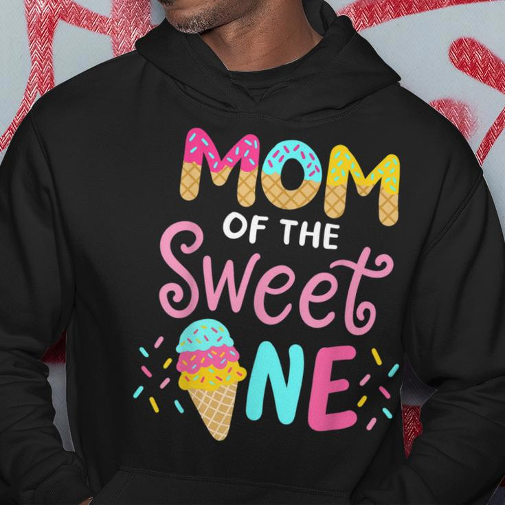 Mom Of Sweet One Birthday Matching Family Ice Cream Hoodie Unique Gifts