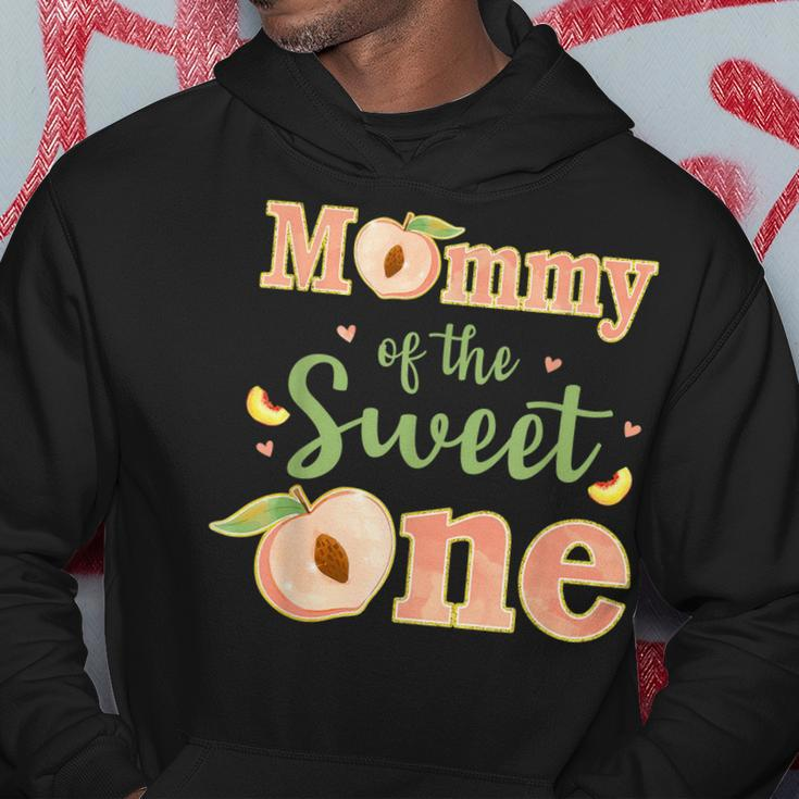 Mommy Of The Sweet One 1St Birthday Matching Family Peach Hoodie Unique Gifts