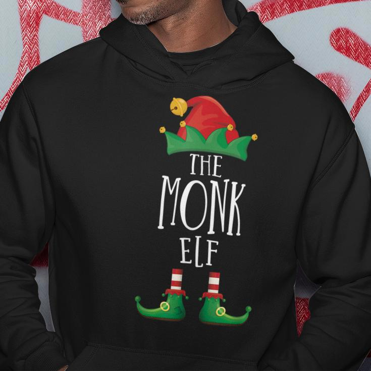 Mönch Elf Familie Passender Pyjama Weihnachten Gamer Elf Hoodie Lustige Geschenke