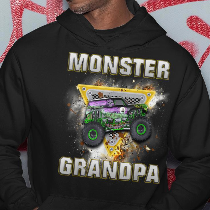 Monster Truck Are My Jam Monster Truck Grandpa Hoodie Unique Gifts