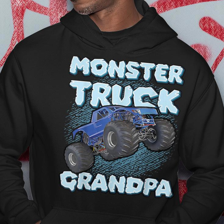 Monster Truck Grandpa For Grandpas Cool Funny Monster Truck Hoodie Unique Gifts