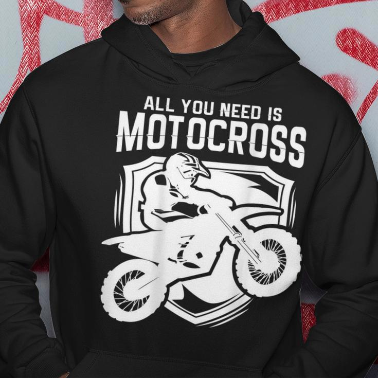 Motocross Für Biker I Dirt Bike I Cross Enduro Hoodie Lustige Geschenke