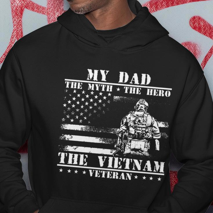 My Dad The Myth The Hero The Legend Vietnam Veteran Great Gift V2 Hoodie Unique Gifts