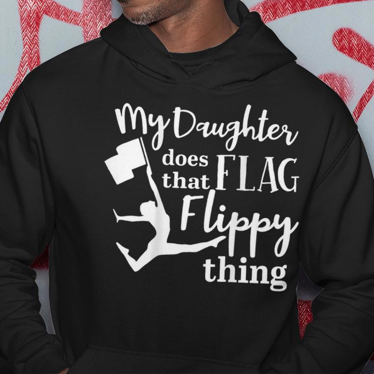 My Daughter Does That Flag Flippy Thing Proud Dad Proud Mom Hoodie Unique Gifts