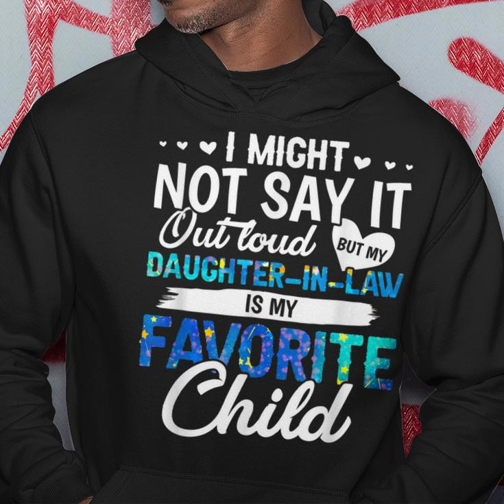 My Daughter In Law Is My Favorite Child Funny Parents Hoodie Unique Gifts