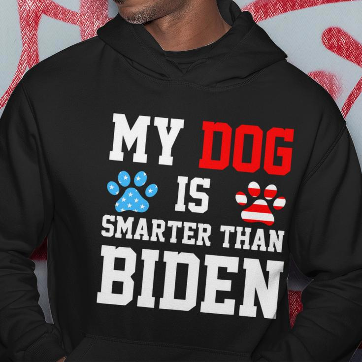 My Dog Is Smarter Than Biden Hoodie Unique Gifts