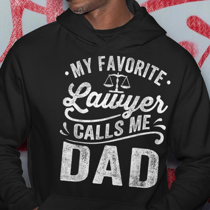 My Favorite Lawyer Calls Me Dad Fathers Day Hoodie Unique Gifts