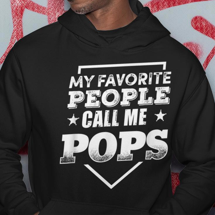My Favorite People Call Me Pop Pop Grandpa Gift Men Hoodie Unique Gifts