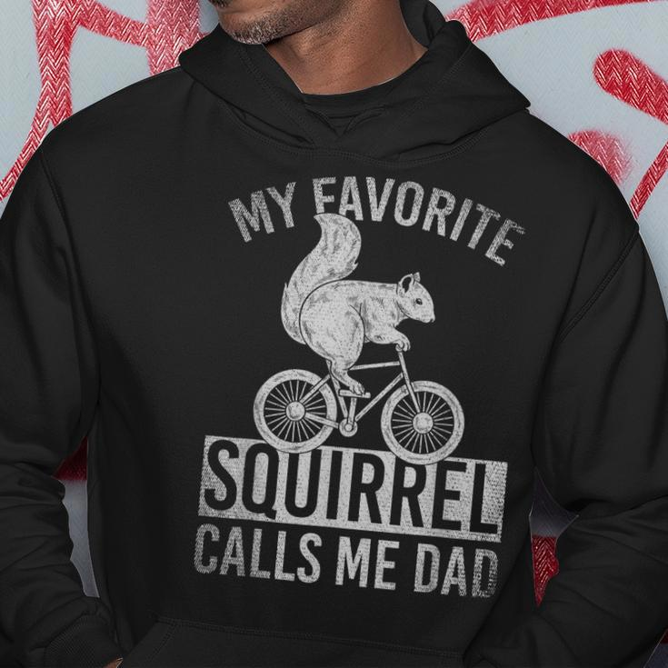 My Favorite Squirrel Calls Me Dad Hoodie für Radfahrer Eichhörnchen-Fans Lustige Geschenke