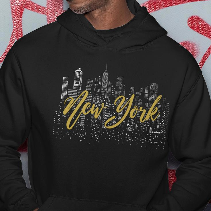 New York City Skyline Buildings Hoodie Unique Gifts