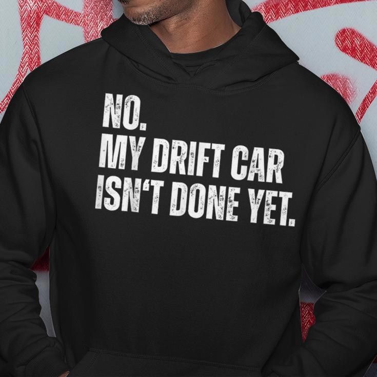 No My Car Isnt Done Yet Funny Car Mechanic Garage Hoodie Unique Gifts