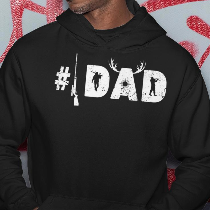 Number One Best Hunting Dad Deer Hunter Fathers Day Gift Gift For Mens Hoodie Unique Gifts