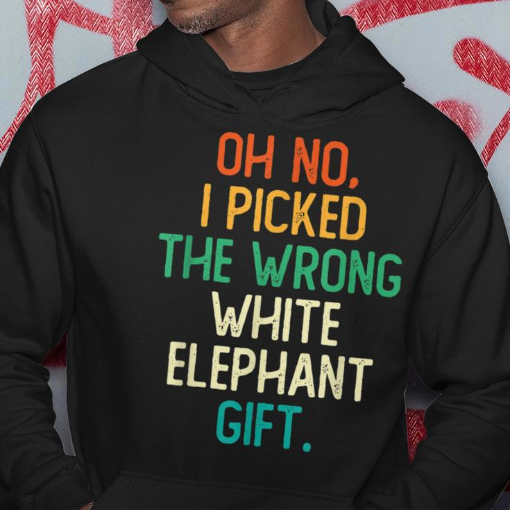Oh No I Picked The Wrong White Elephant Gift Hoodie Personalized Gifts