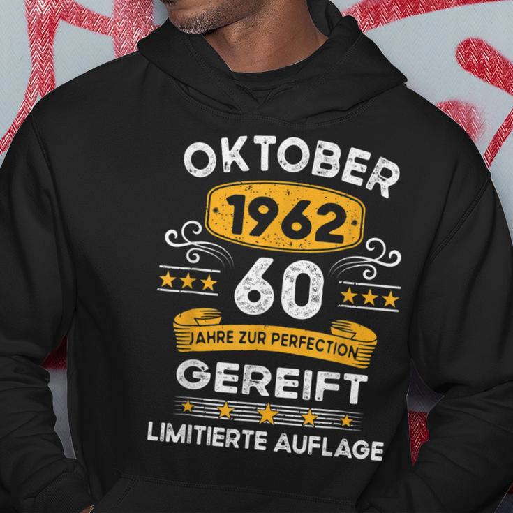 Oktober 1962 Lustige Geschenke 60 Geburtstag Hoodie Lustige Geschenke