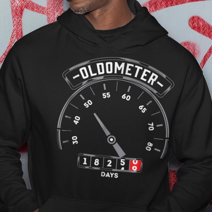Oldometer - Funny 50 Year Old Birthday Gifts For Men 50 Bday Hoodie Unique Gifts