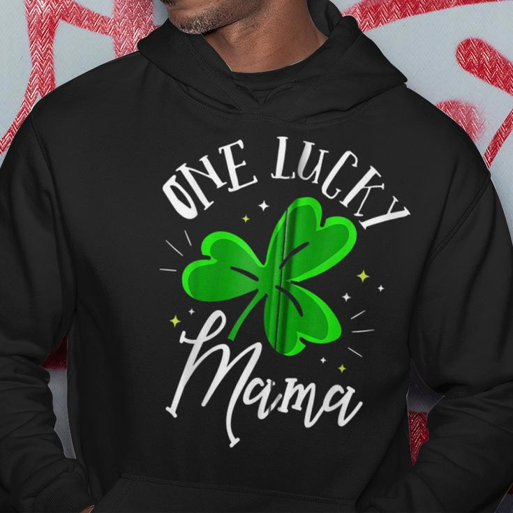 One Lucky Mama St Patricks Day Leaf Clover St Paddys Day Hoodie Funny Gifts