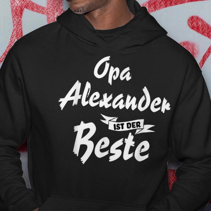 Opa Alexander Ist Der Beste Geschenk Hoodie Lustige Geschenke