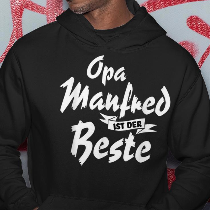 Opa Manfred Ist Der Beste Witziges Geschenk Hoodie Lustige Geschenke