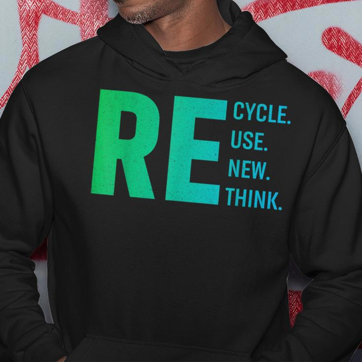 Our Recycle Reuse Renew Rethink Environmental Activism Hoodie Unique Gifts