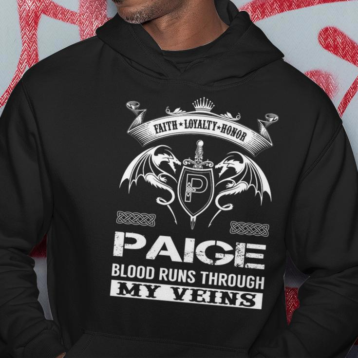 Paige Blood Runs Through My Veins Hoodie Funny Gifts