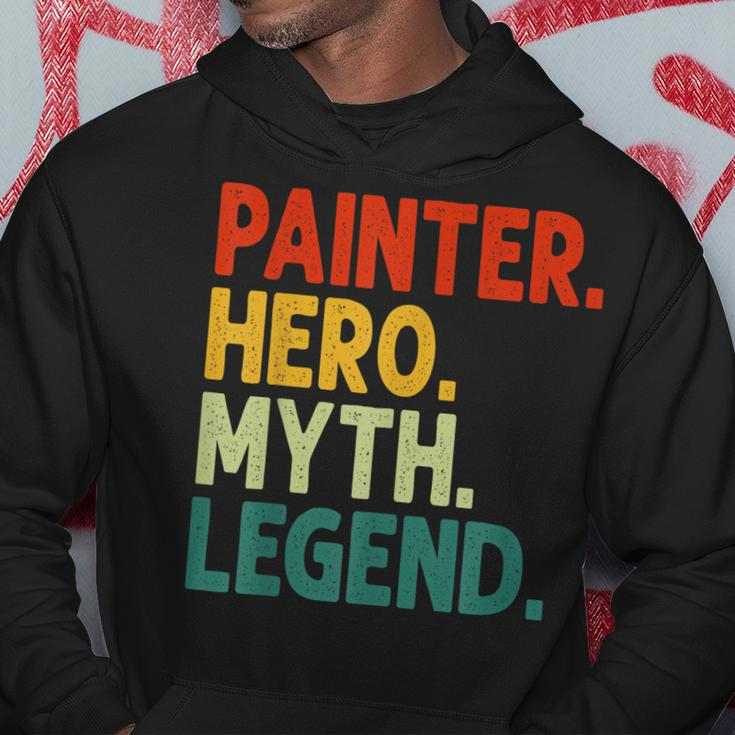 Painter Hero Myth Legend Retro Vintage Maler Hoodie Lustige Geschenke