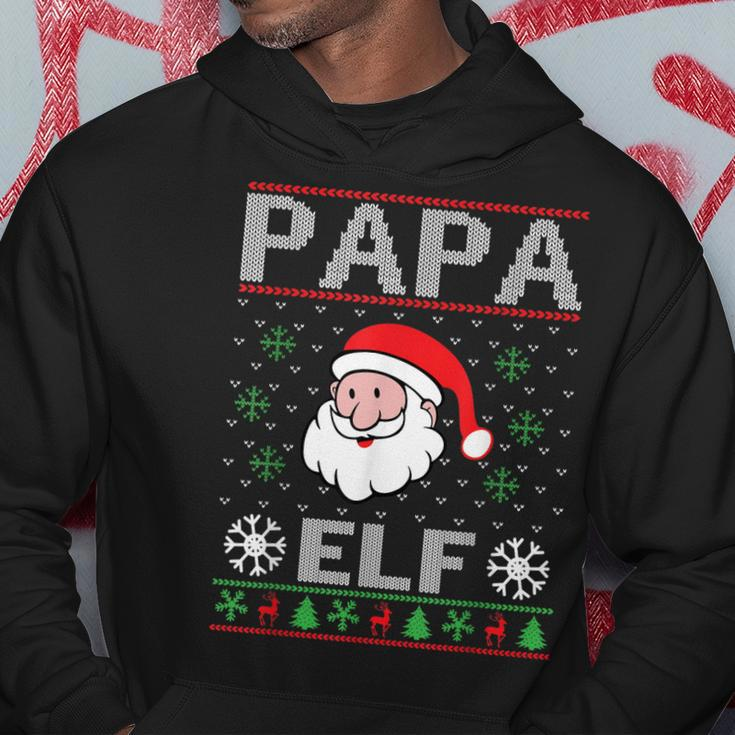 Papa Elf Outfit Weihnachten Familie Elf Weihnachten Hoodie Lustige Geschenke