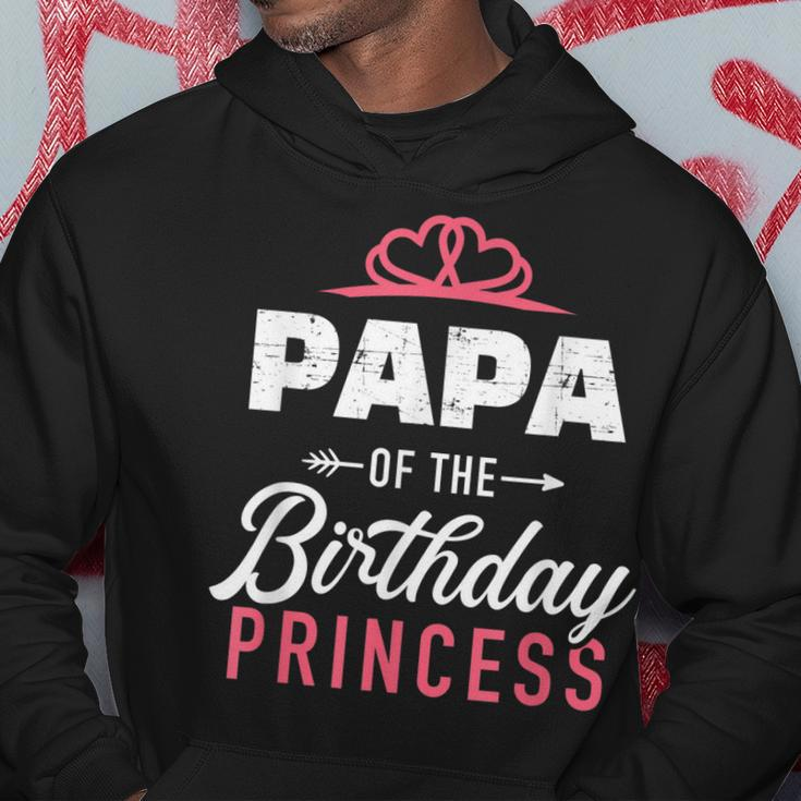 Papa Of The Birthday Princess Girl Matching Family Grandpa Gift For Mens Hoodie Unique Gifts