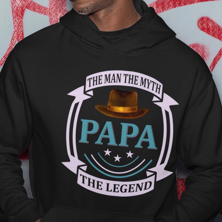 Papa The Man The Myth The Legend Hoodie Unique Gifts