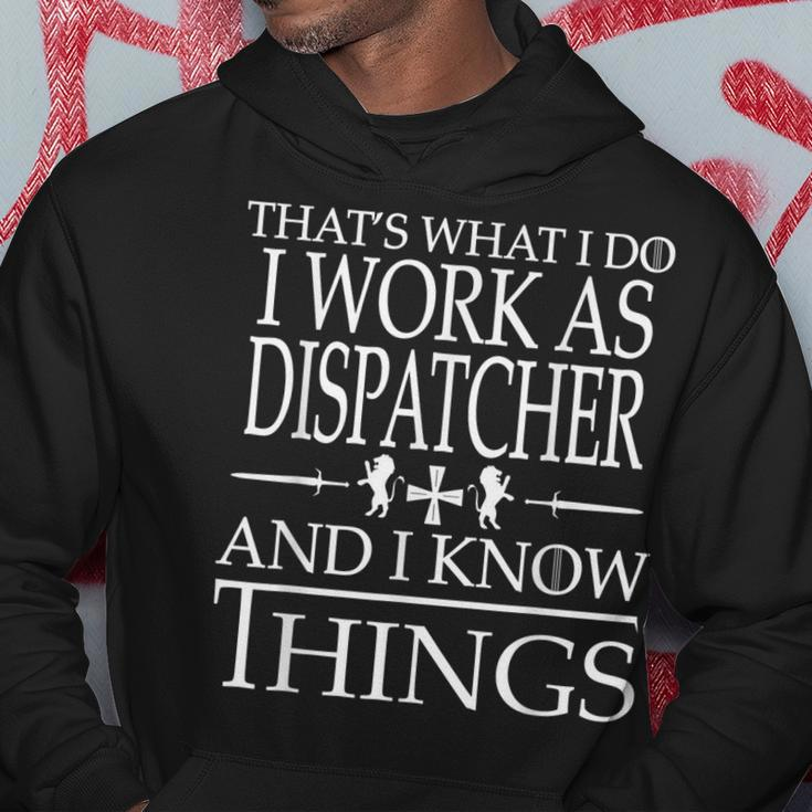 Passionate Dispatchers Are Smart And Know Things Hoodie Funny Gifts