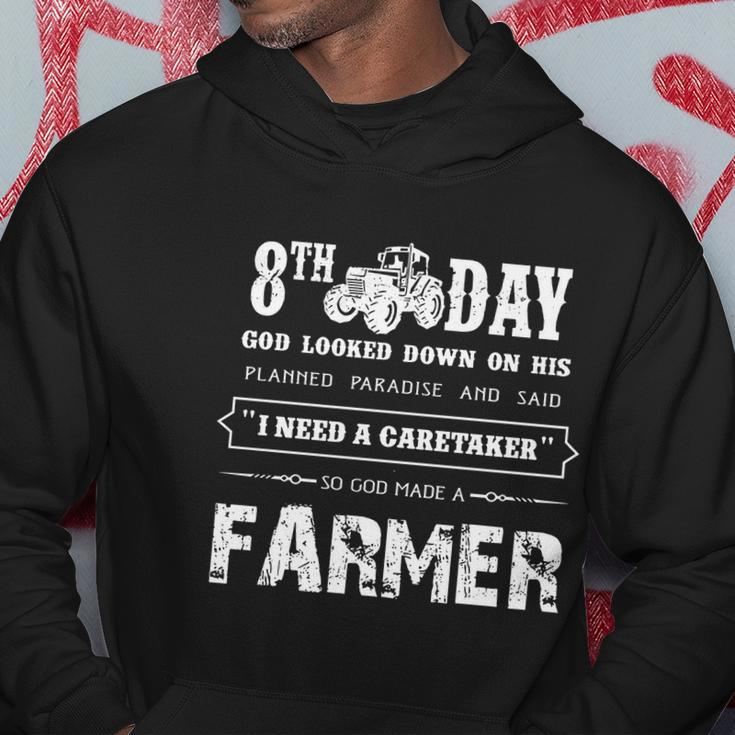 Perfect Farmer T-Shirt On The 8Th Day God Made Farmer Men Hoodie Personalized Gifts