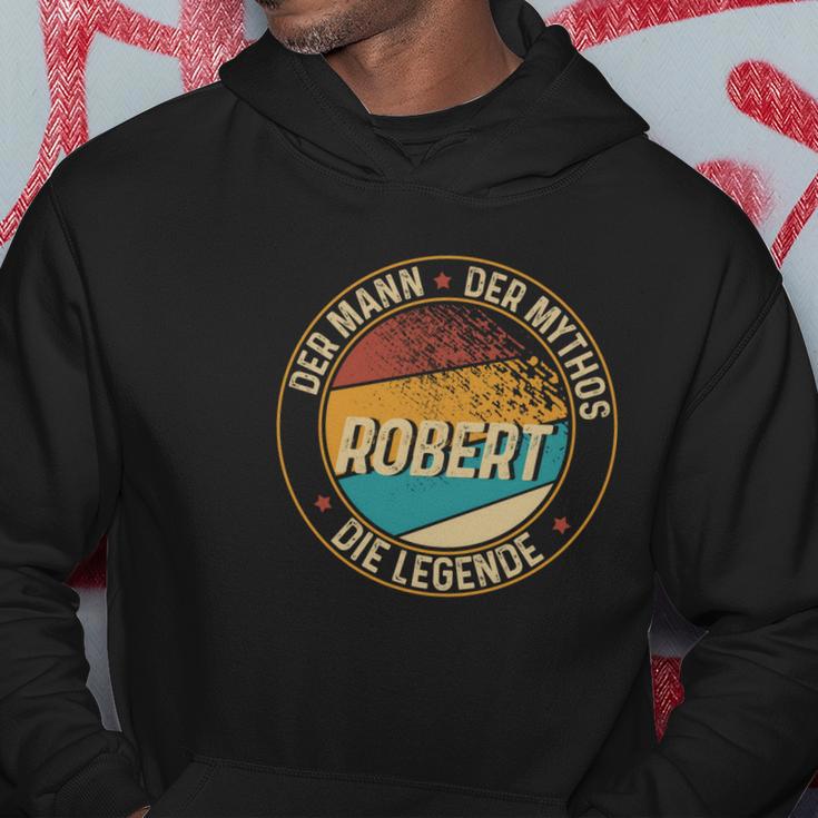 Personalisiertes Hoodie Robert: Mann, Mythos, Legende, Unikat-Design Lustige Geschenke