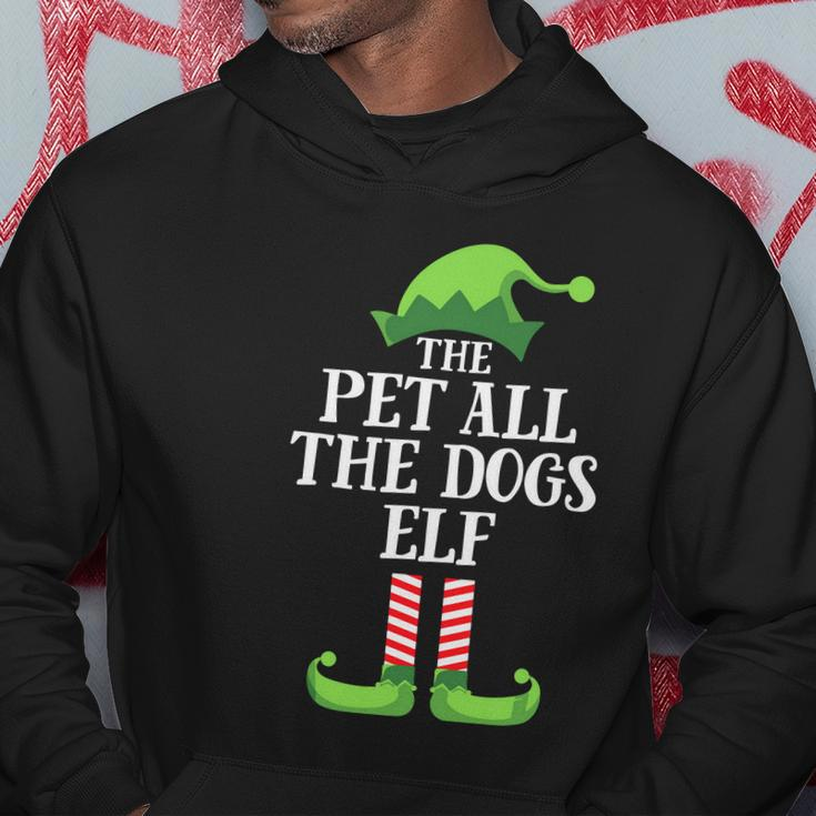 Pet All The Dogs Elf V2 Hoodie Unique Gifts