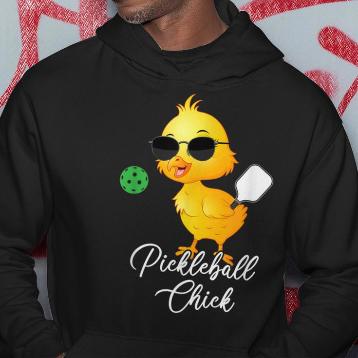 Pickleball Chick Funny Pickleball Hoodie Unique Gifts