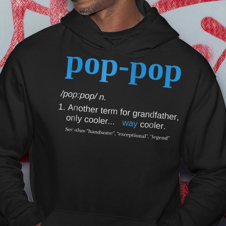 Pop Pop Gifts Grandpa Fathers Day Pop-Pop Hoodie Unique Gifts