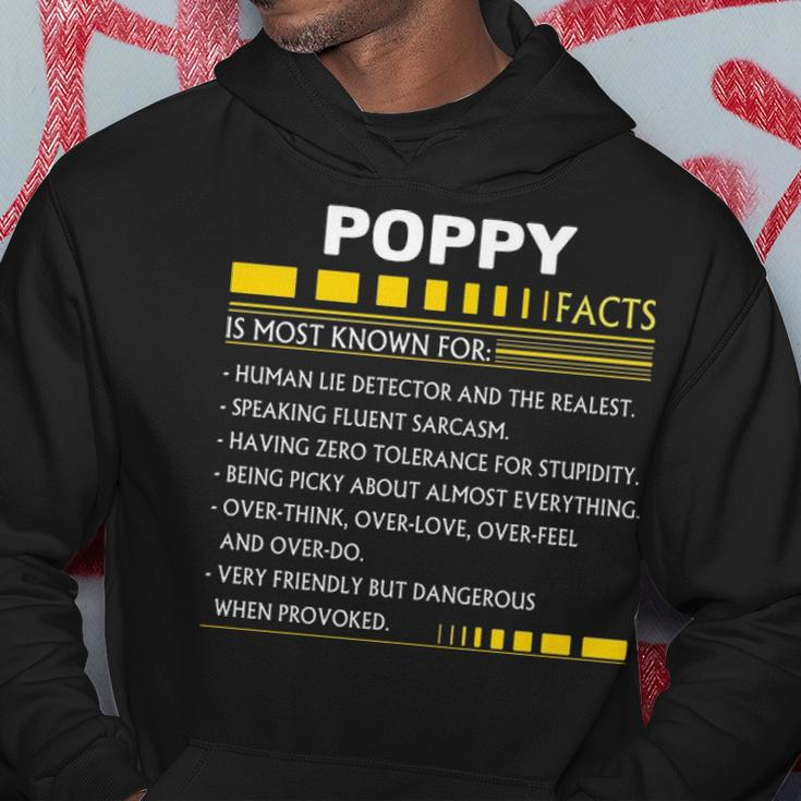 Poppy Name Gift Poppy Facts V2 Hoodie Funny Gifts