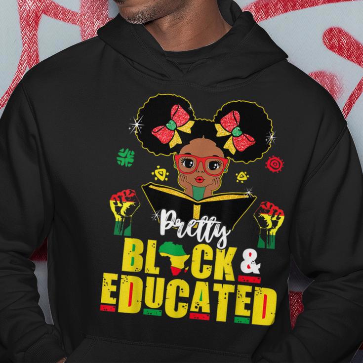 Pretty Black And Educated I Am The Strong African Queen V4 Hoodie ...