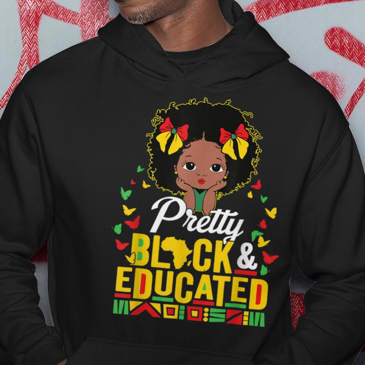 Pretty Black And Educated I Am The Strong African Queen V6 Hoodie Funny Gifts