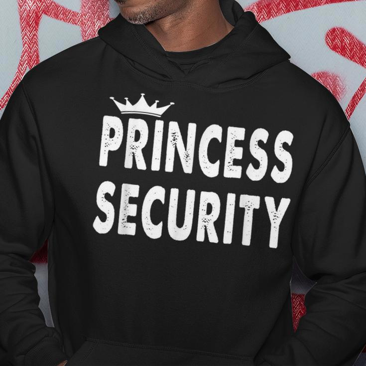 Princess Security Halloween Costume Dad Men Family Matching Hoodie Unique Gifts