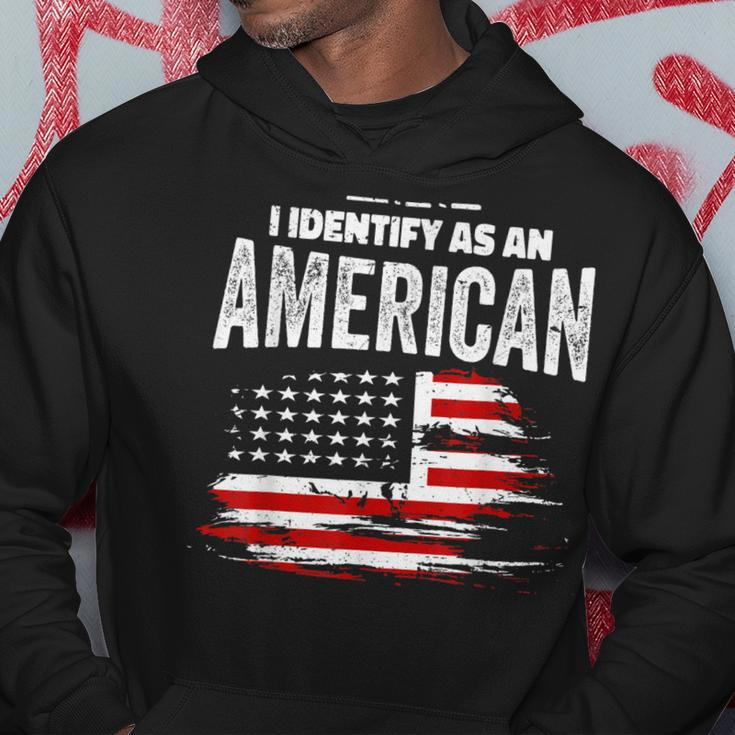 Proud American I Identify As An American Hoodie Unique Gifts