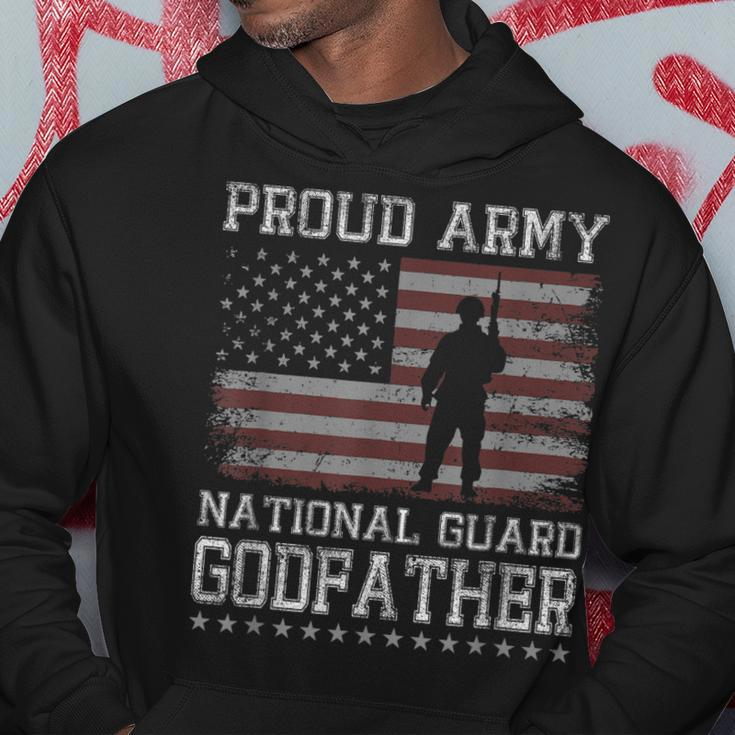 Proud Army National Guard Godfather Us Military Gift Gift For Mens Hoodie Unique Gifts