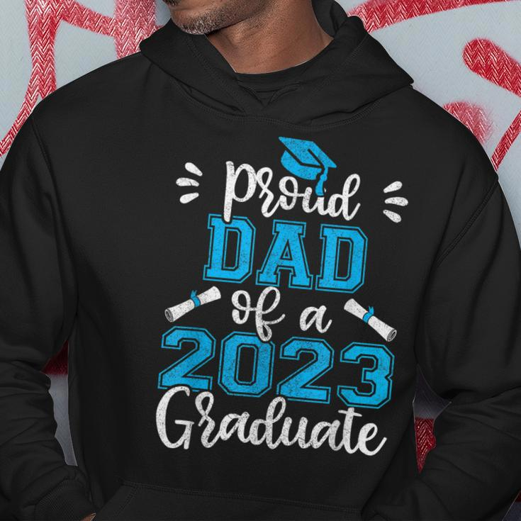Proud Dad Of 2023 Graduate Daddy Graduation Family Gift For Men Hoodie Unique Gifts
