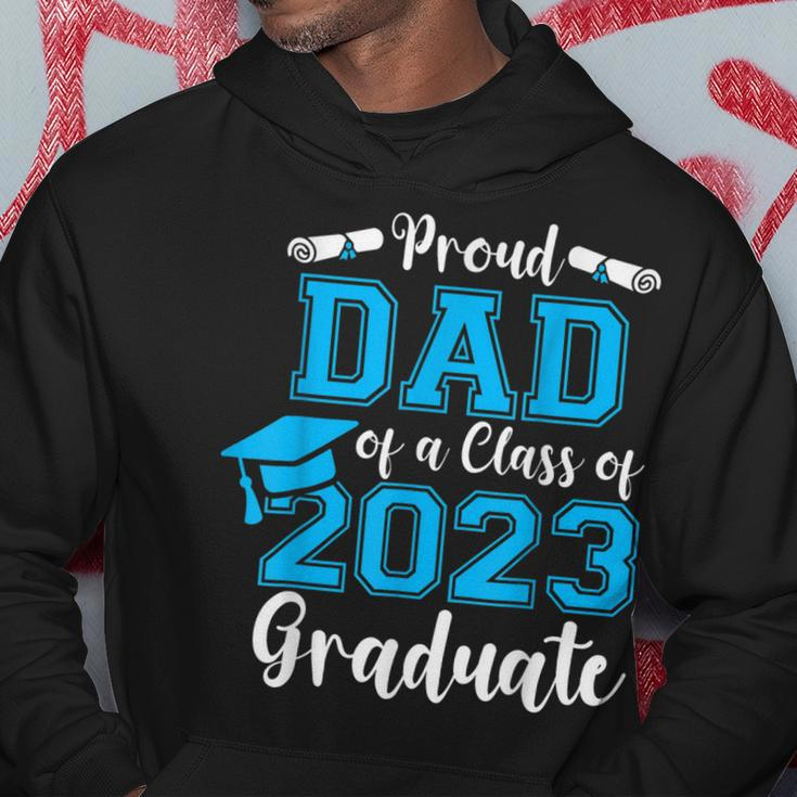 Proud Dad Of A Class Of 2023 Graduate Senior 23 Graduation Hoodie Unique Gifts