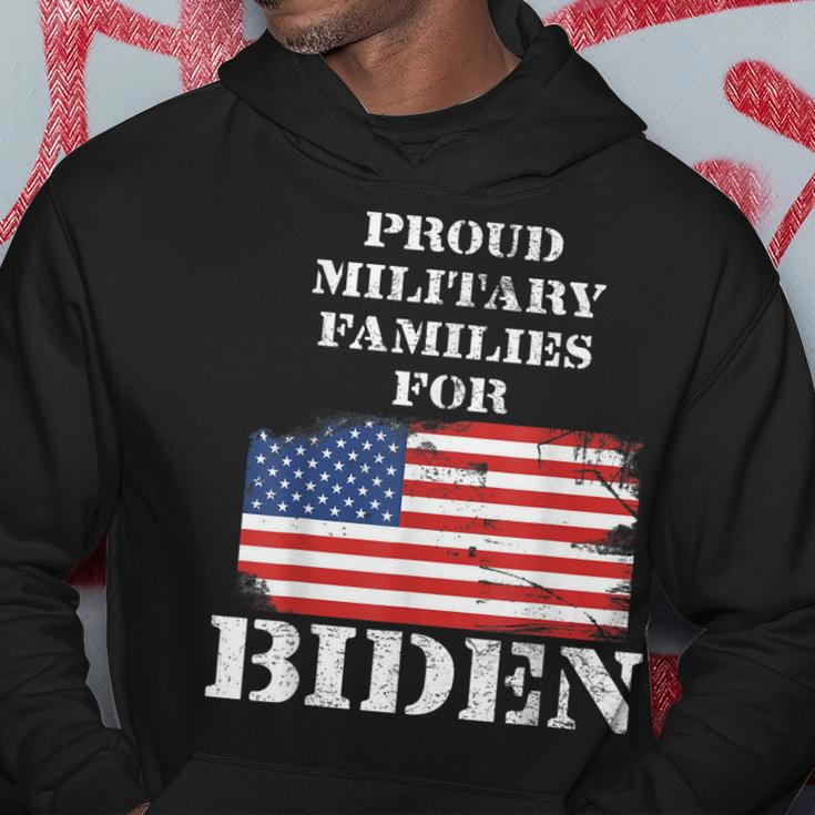 Proud Military Veterans Families For Biden Anti Trump Hoodie Unique Gifts